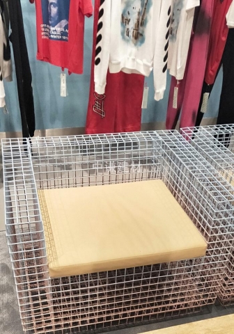 網(wǎng)格狀沙發(fā)座椅-03